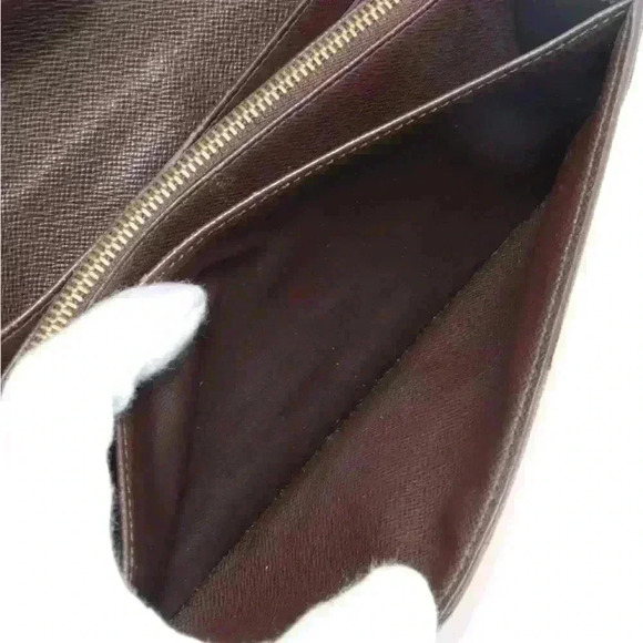Authentic LOUIS VUITTON Portefeuille Sistina large Wallet Damier Ebene w/COA - Picture 10 of 15